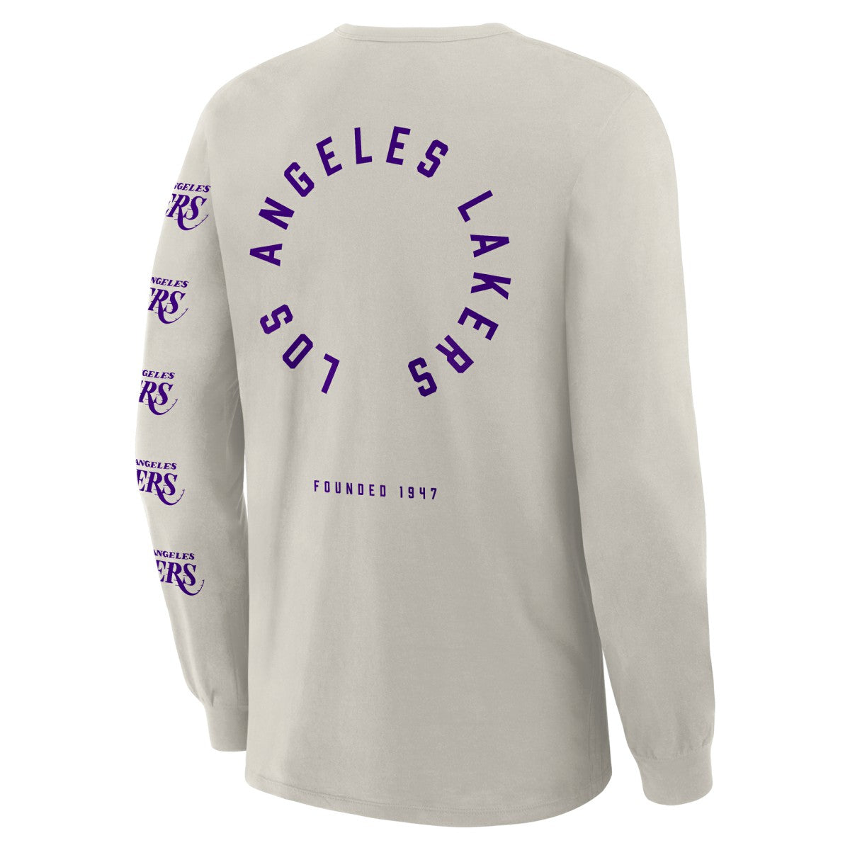 NBA Los Angeles Lakers Crossover Collection Ball Screen Action Premium Long Sleeve T-Shirt