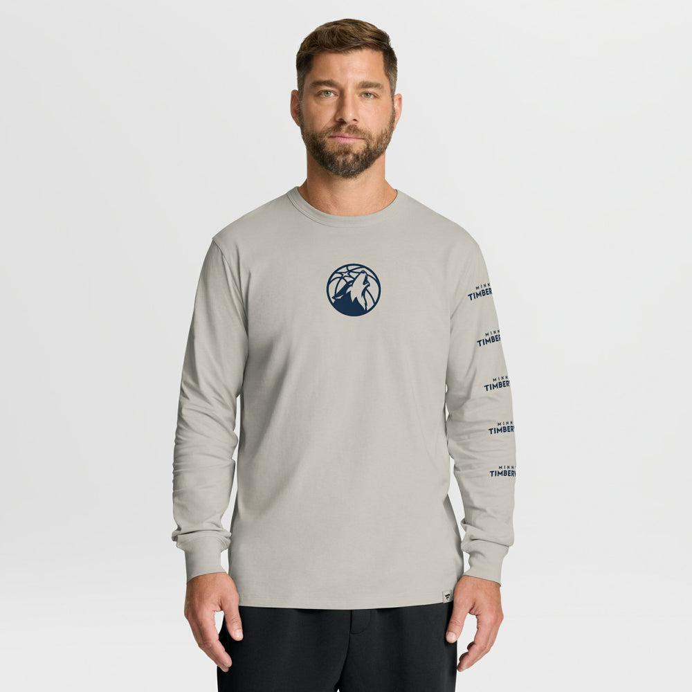 NBA Minnesota Timberwolves Crossover Collection Ball Screen Action Premium Long Sleeve T-Shirt