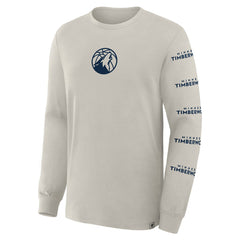 NBA Minnesota Timberwolves Crossover Collection Ball Screen Action Premium Long Sleeve T-Shirt