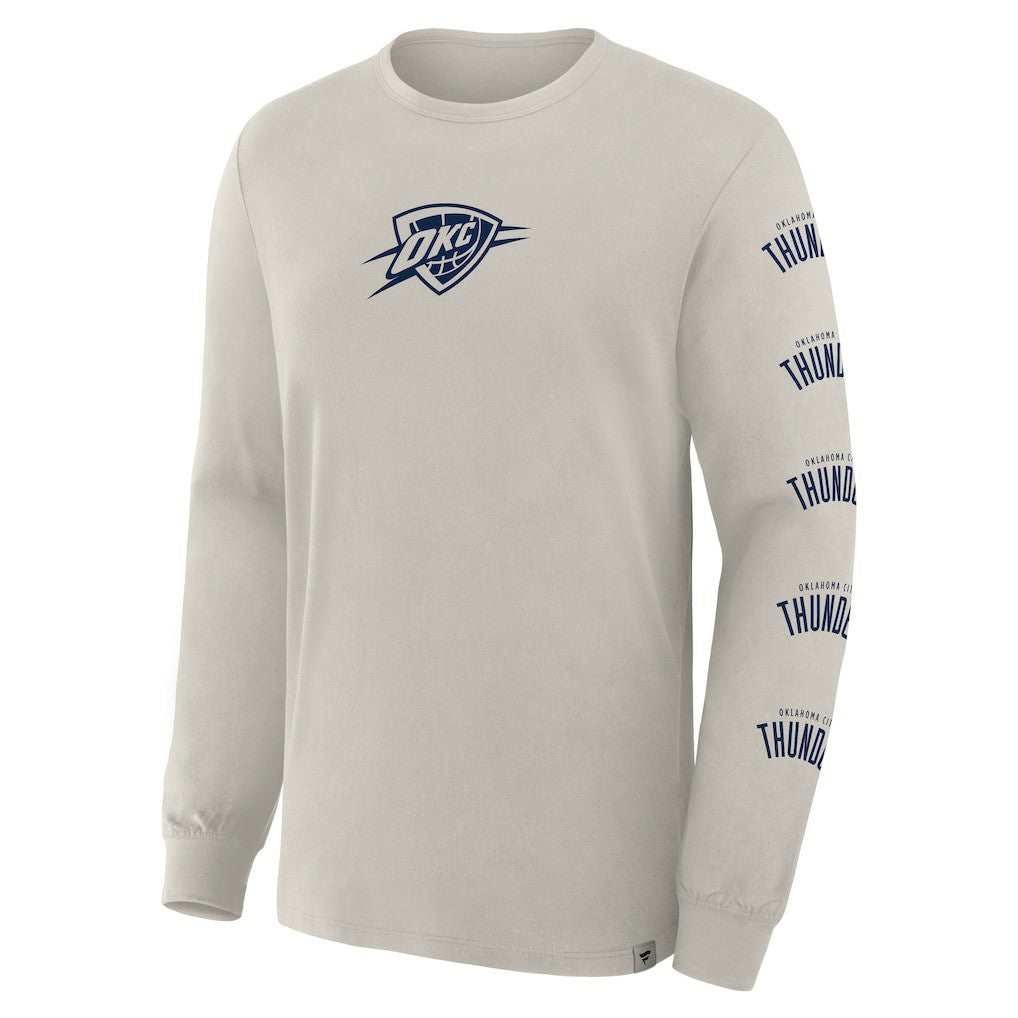 NBA Oklahoma City Thunder Crossover Collection Ball Screen Action Premium Long Sleeve T-Shirt