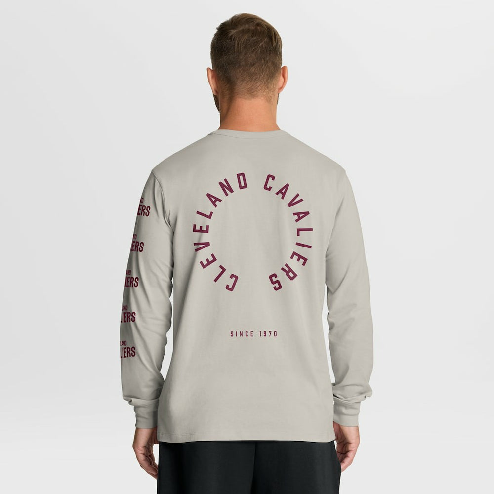 NBA Cleveland Cavaliers Crossover Collection Ball Screen Action Premium Long Sleeve T-Shirt sale