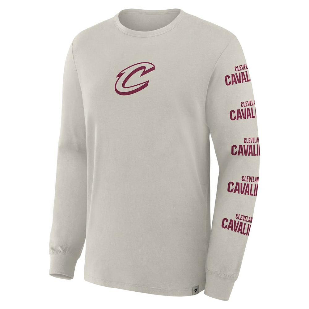 NBA Cleveland Cavaliers Crossover Collection Ball Screen Action Premium Long Sleeve T-Shirt sale