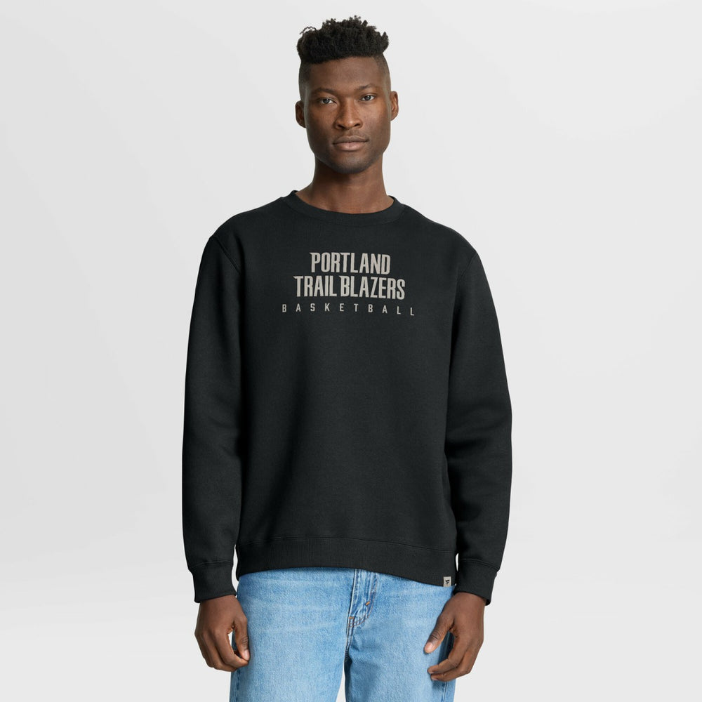 NBA Portland Trail Blazers Crossover Collection Defensive Rotation Drill Premium Pullover Sweatshirt