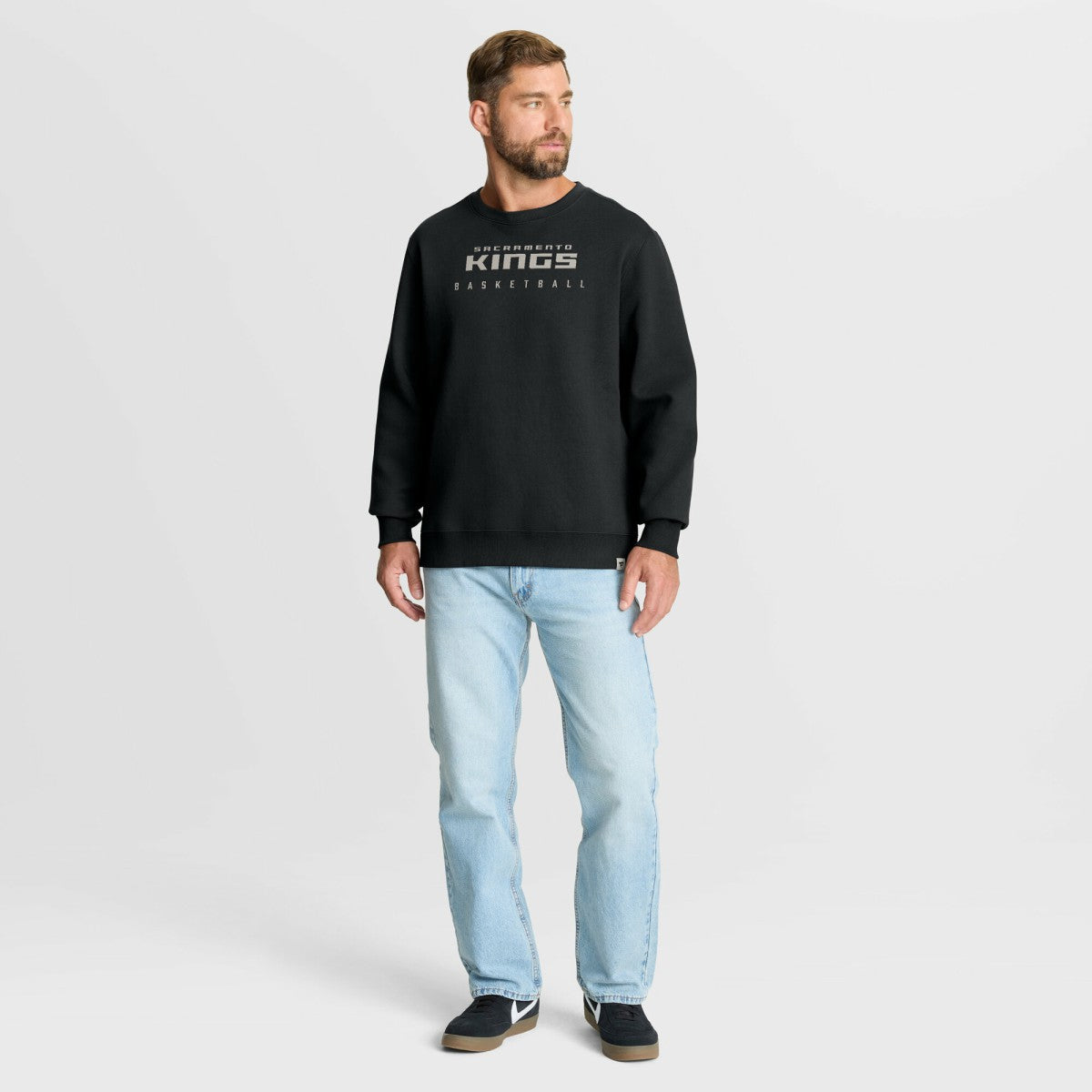 NBA Sacramento Kings Crossover Collection Defensive Rotation Drill Premium Pullover Sweatshirt