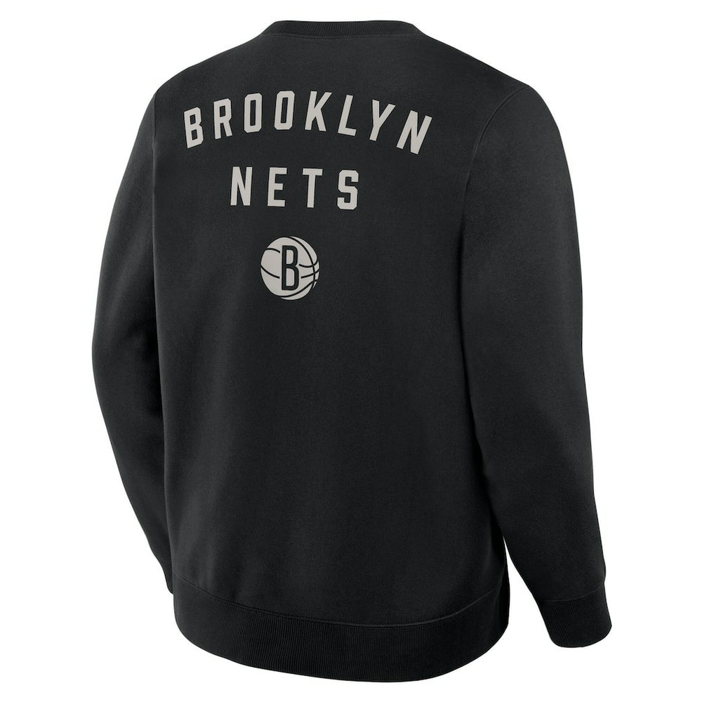 NBA Brooklyn Nets Crossover Collection Defensive Rotation Drill Premium Pullover Sweatshirt