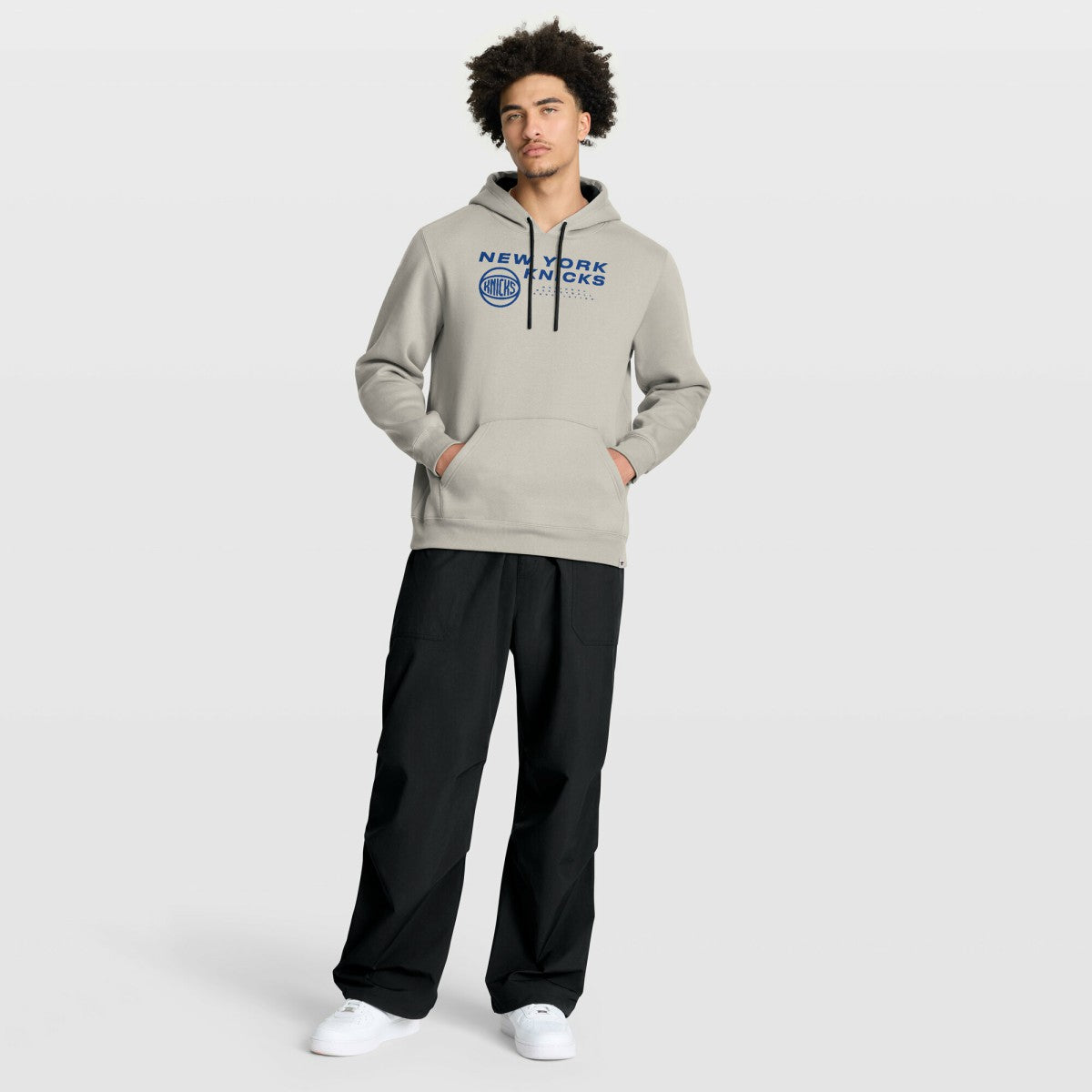 NBA New York Knicks Crossover Collection Blocked Shot Premium Pullover Hoodie