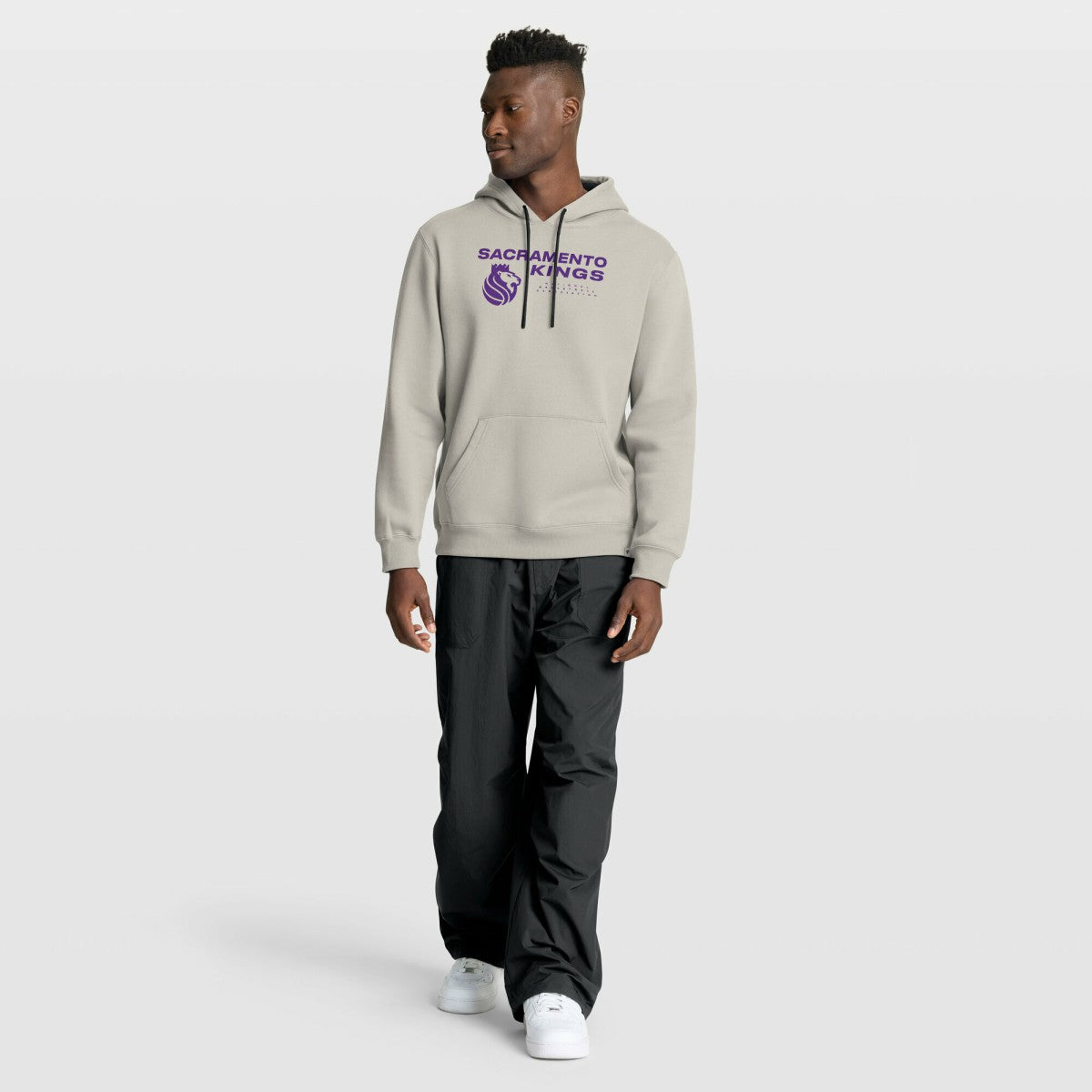 NBA Sacramento Kings Crossover Collection Blocked Shot Premium Pullover Hoodie