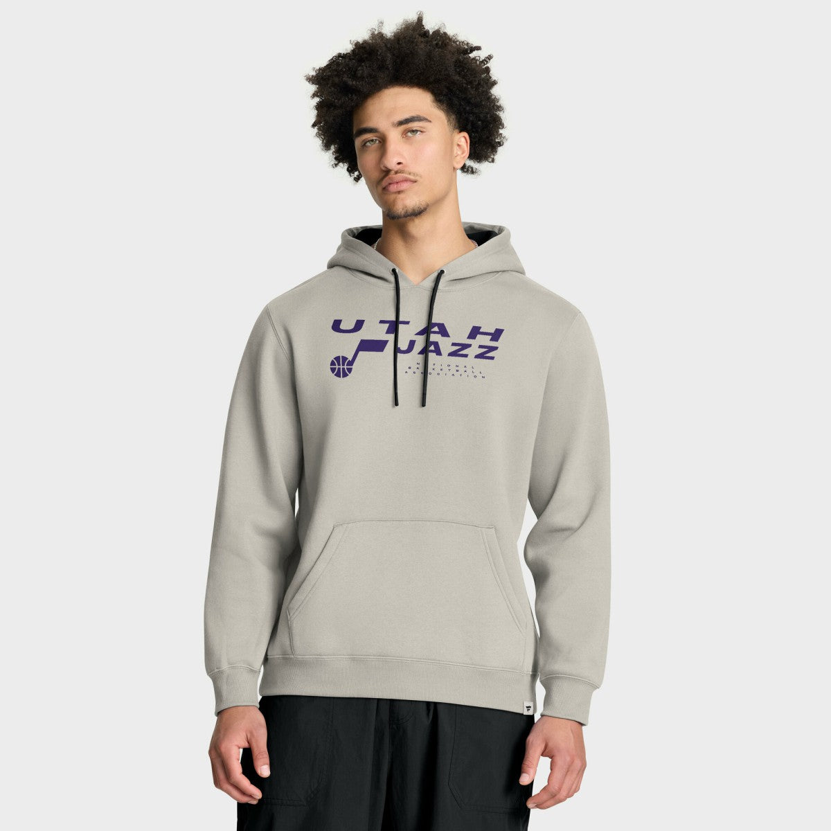 NBA Utah Jazz Crossover Collection Blocked Shot Premium Pullover Hoodie