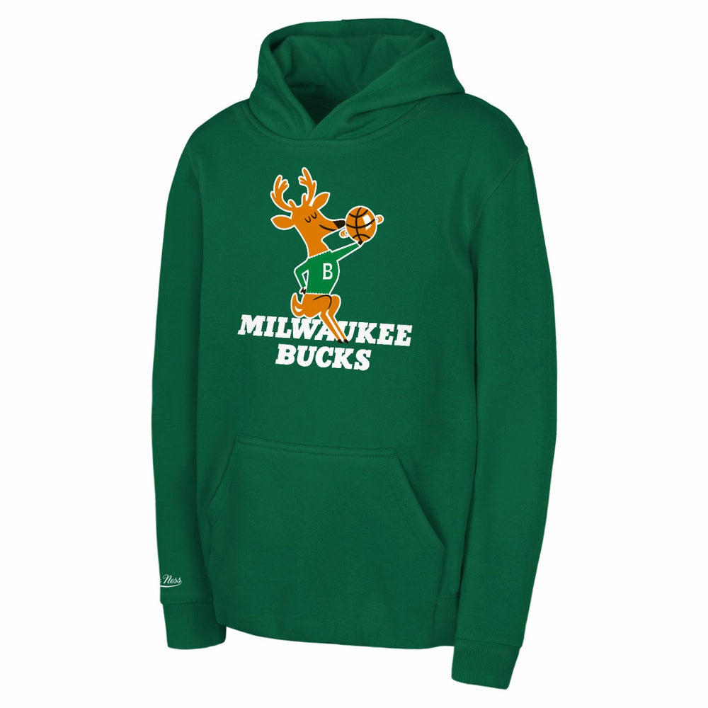 NBA Milwaukee Bucks Preschool Retro Logo Pullover Hoodie