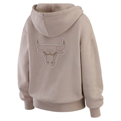 NBA Chicago Bulls WEAR by Erin Andrews Women's Washed Pullover Crewdie