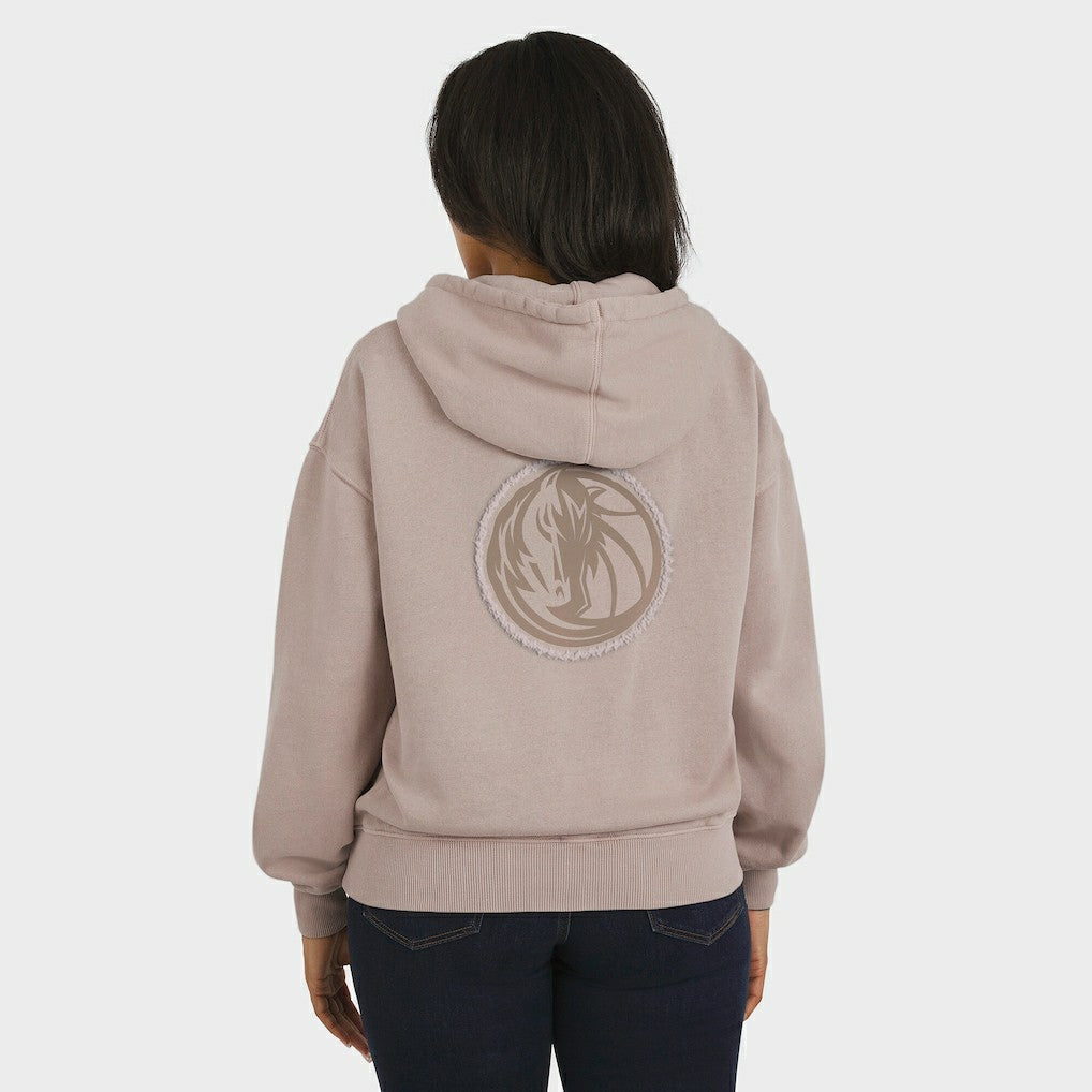 NBA Dallas Mavericks WEAR by Erin Andrews Women's Washed Pullover Crewdie sale