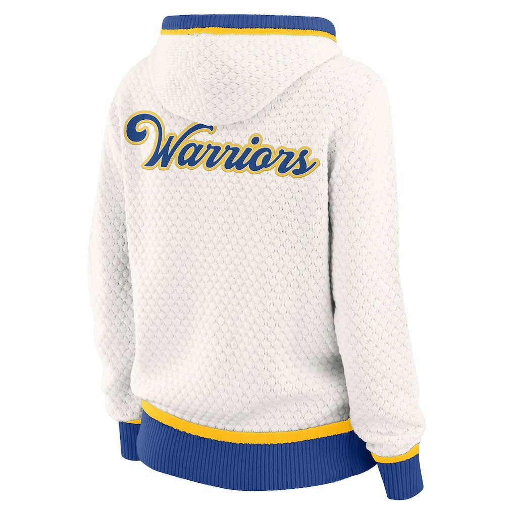 NBA Golden State Warriors WEAR by Erin Andrews Women's Plus Size Hoodie Sweater sale