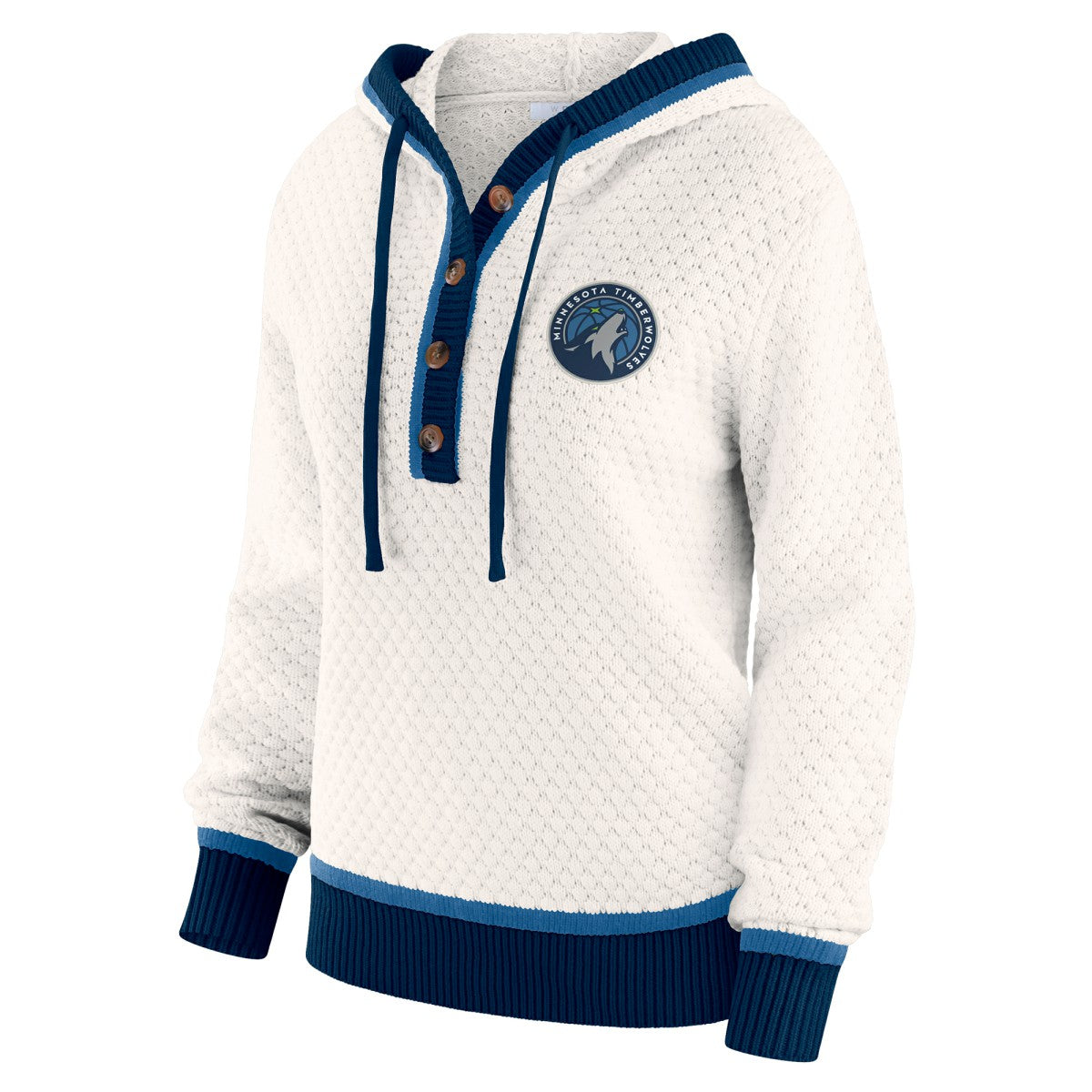 NBA Minnesota Timberwolves WEAR by Erin Andrews Women's Plus Size Hoodie Sweater
