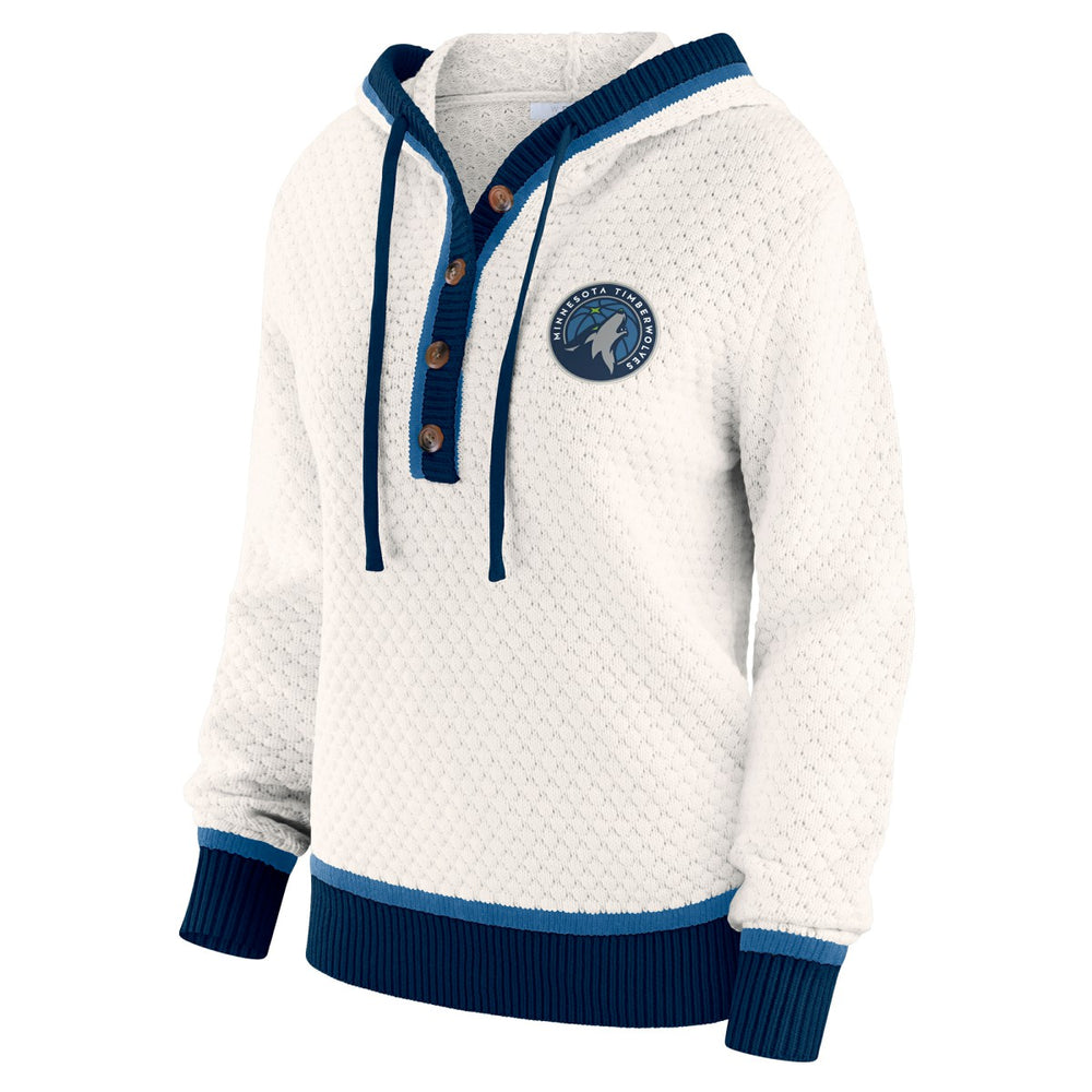 NBA Minnesota Timberwolves WEAR by Erin Andrews Women's Plus Size Hoodie Sweater