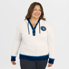 NBA Minnesota Timberwolves WEAR by Erin Andrews Women's Plus Size Hoodie Sweater