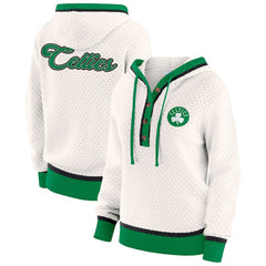 NBA Boston Celtics WEAR by Erin Andrews Women's Plus Size Hoodie Sweater