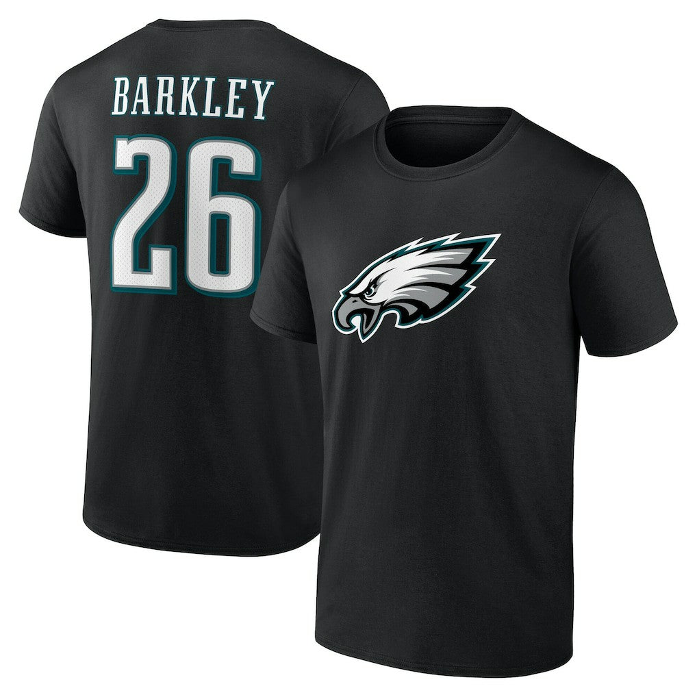 Saquon Barkley  Icon Name & Number - Philadelphia Eagles