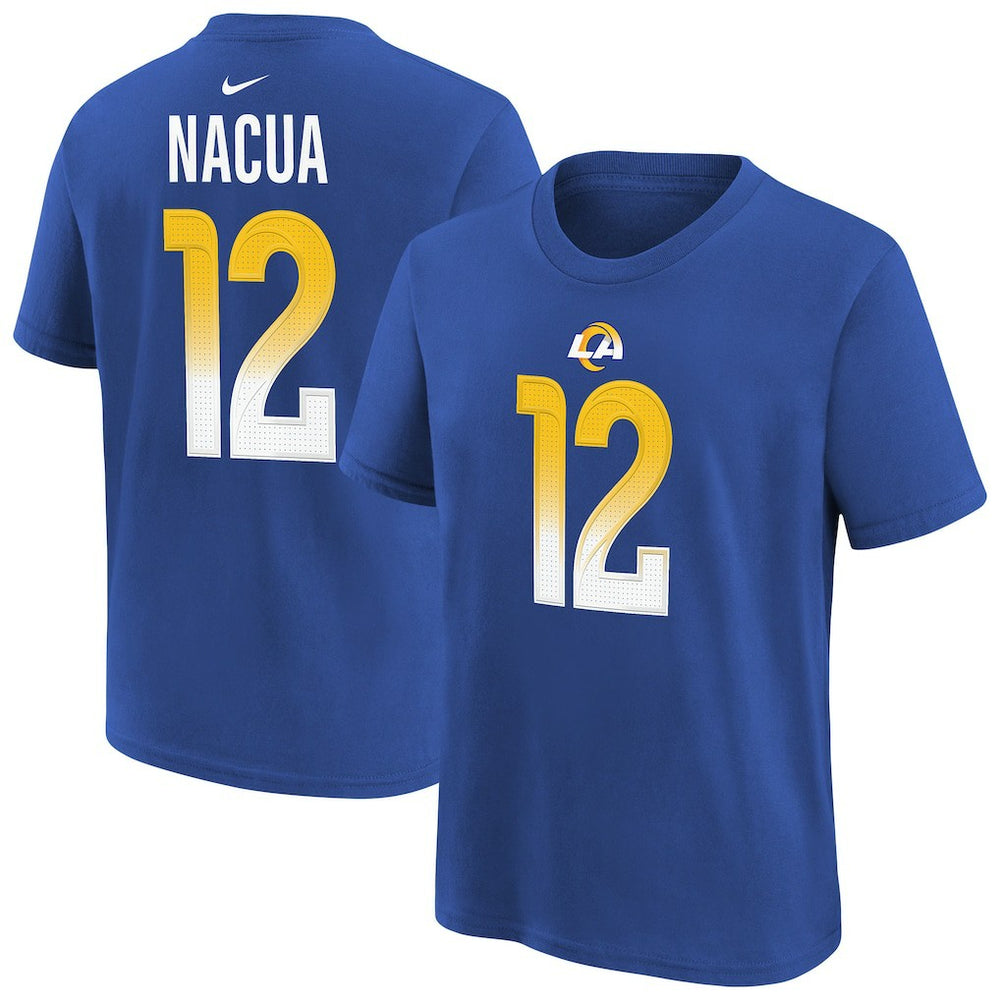 Puka Nacua  Youth Player Name & Number T-Shirt - Los Angeles Rams