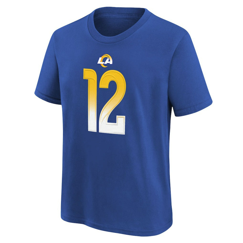 Puka Nacua  Youth Player Name & Number T-Shirt - Los Angeles Rams