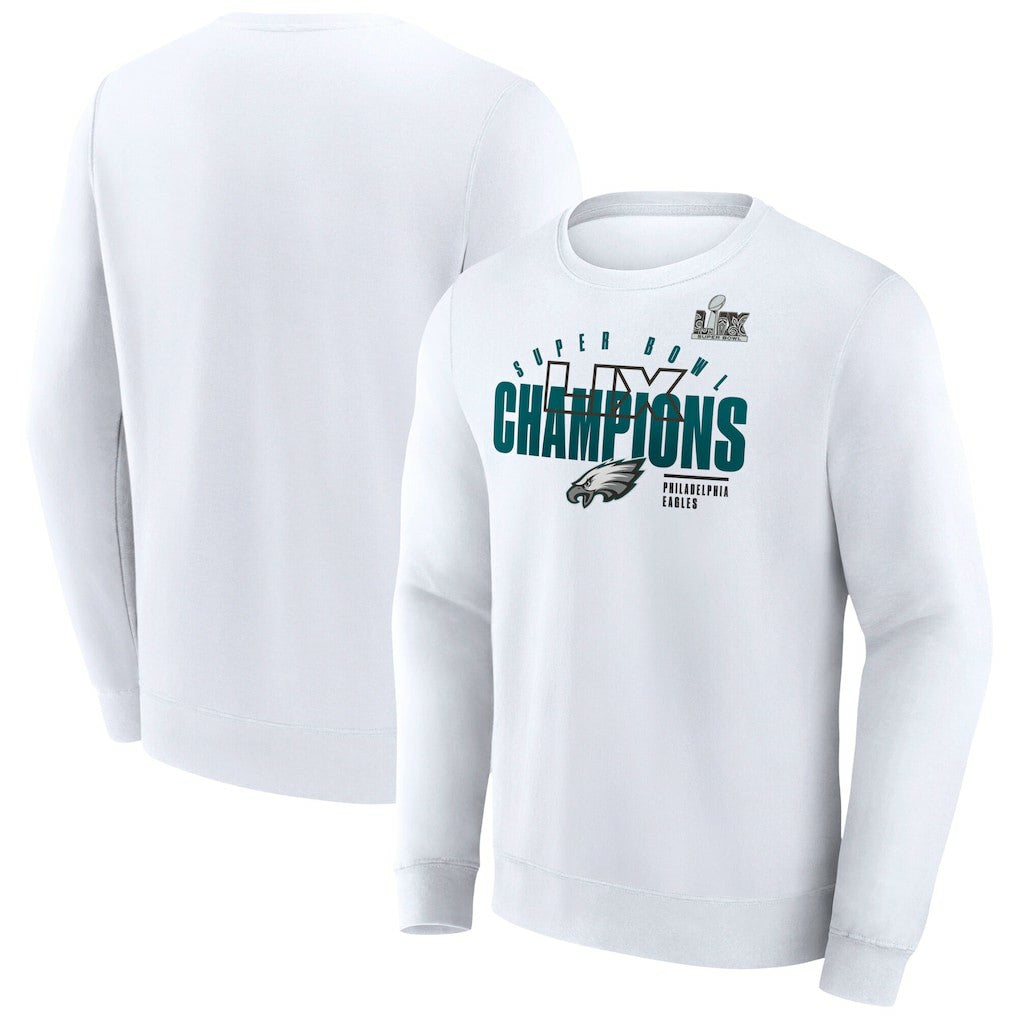 Super Bowl LIX Champions Iconic Victory Fleece Sweatshirt - Philadelphia Eagles