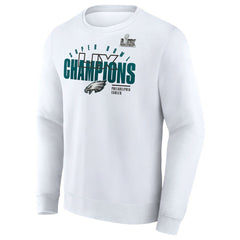 Super Bowl LIX Champions Iconic Victory Fleece Sweatshirt - Philadelphia Eagles