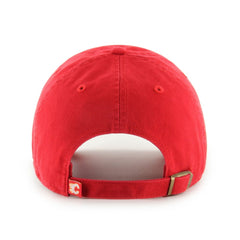 NHL Red Calgary Flames '47 Core Logo Clean Up Adjustable Hat