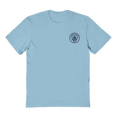 Manchester City Vive La Fete Women's Impressions Artwork T-Shirt -  Sky Blue
