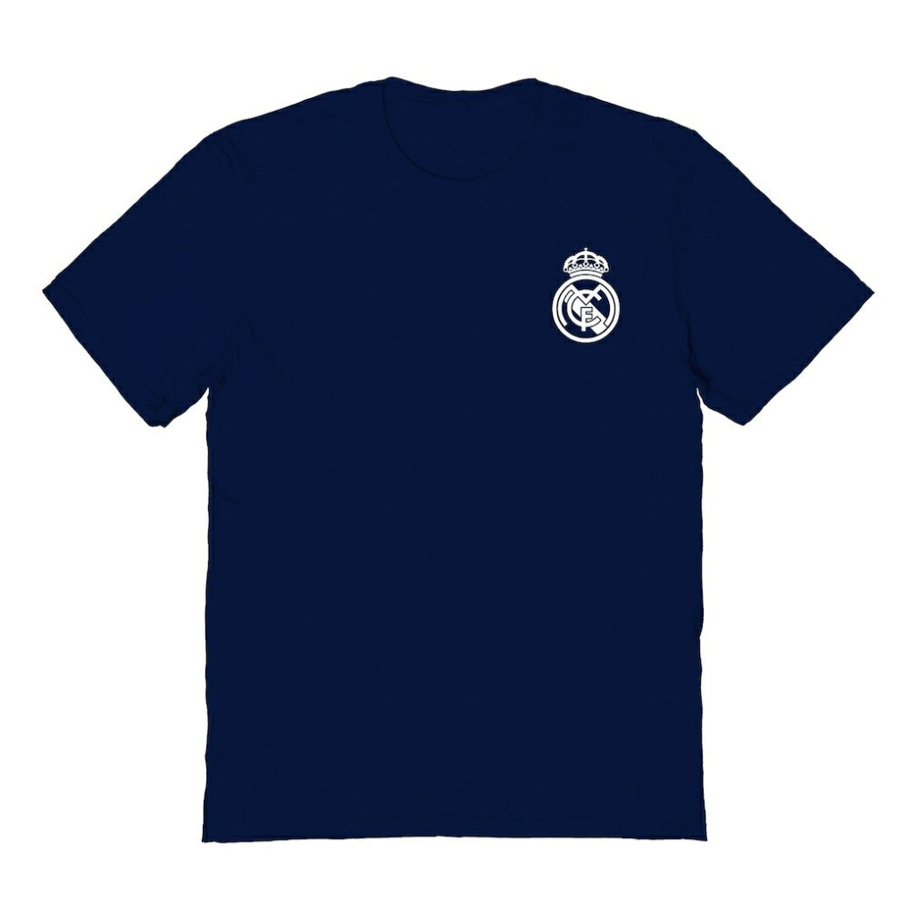 Real Madrid Vive La Fete Women's Impressions Artwork T-Shirt -  Navy