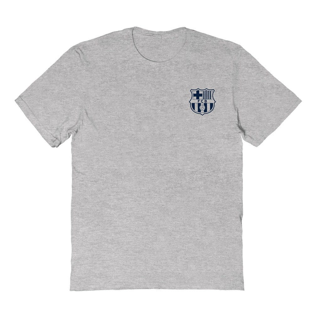 Barcelona Vive La Fete Women's Impressions Artwork T-Shirt -  Heather Gray