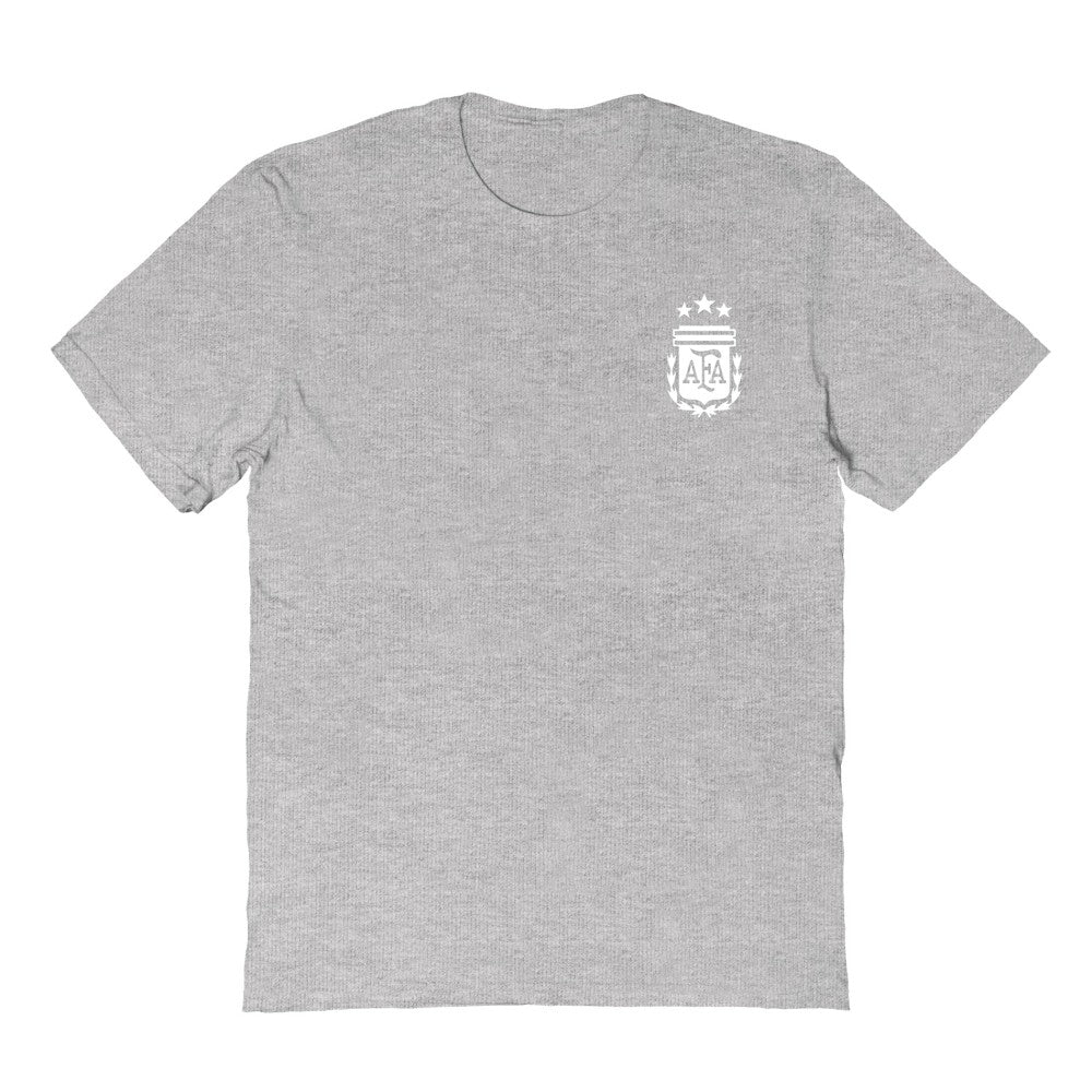Argentina National Team Vive La Fete Women's Impressions Artwork T-Shirt -  Heather Gray
