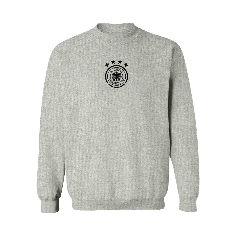 Germany National Team Vive La Fete Women's Color Badge Pullover Sweatshirt -  Heather Gray