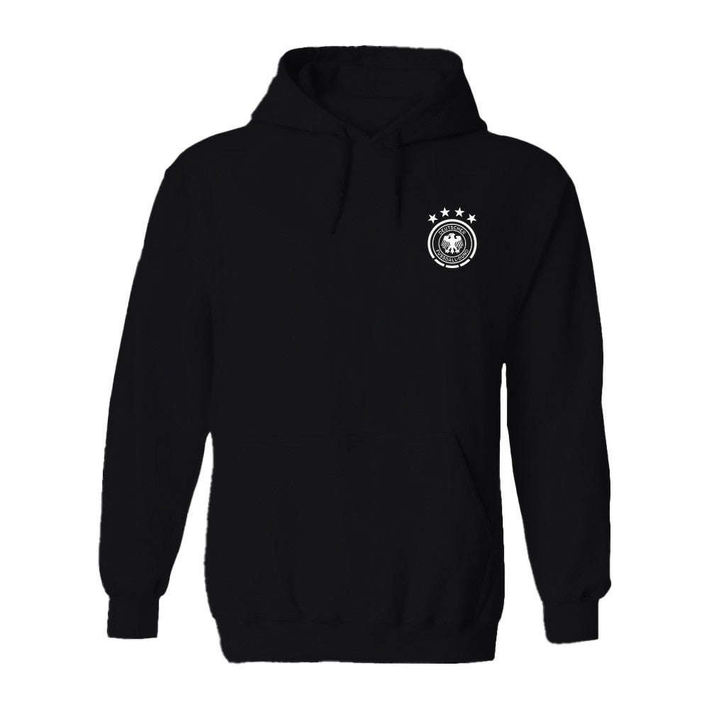 Germany National Team Vive La Fete Women's Color Badge Pullover Hoodie -  Black