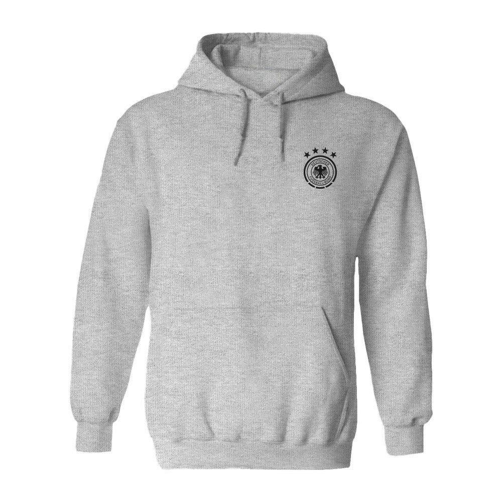 Germany National Team Vive La Fete Women's Color Badge Pullover Hoodie -  Heather Gray