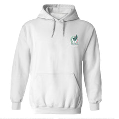 Mexico National Team Vive La Fete Women's Color Badge Pullover Hoodie -  White
