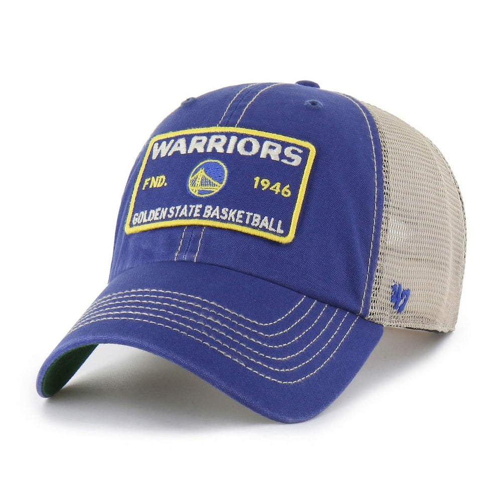 NBA Golden State Warriors '47 Wabash Patch Clean Up Adjustable Hat sale