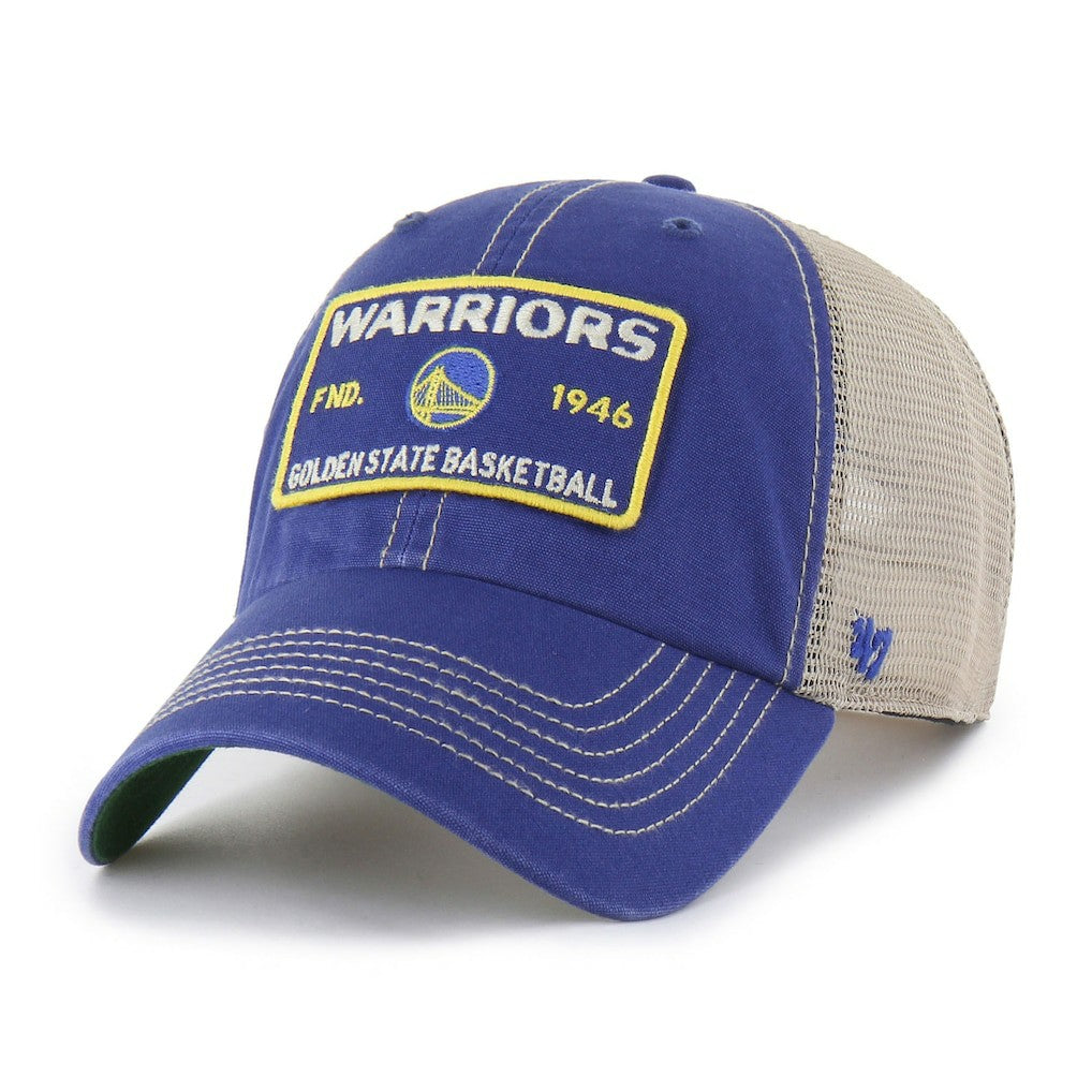 NBA Golden State Warriors '47 Wabash Patch Clean Up Adjustable Hat sale
