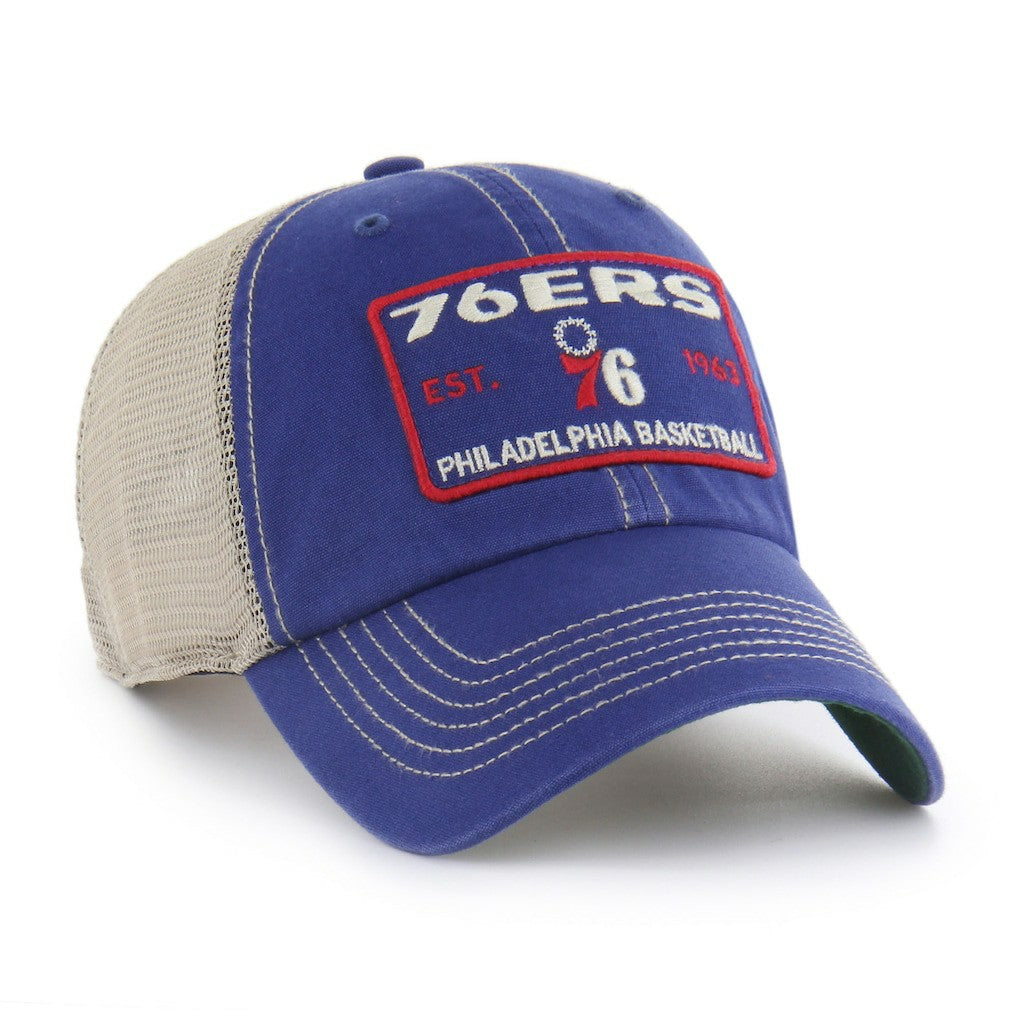 NBA Philadelphia 76ers '47 Wabash Patch Clean Up Adjustable Hat