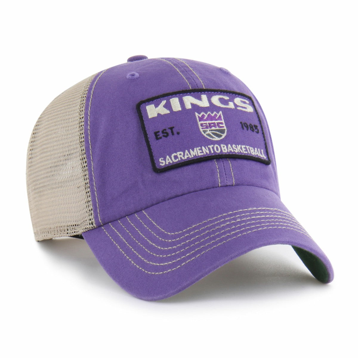 NBA Sacramento Kings '47 Wabash Patch Clean Up Adjustable Hat