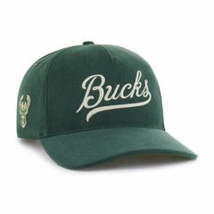 NBA Milwaukee Bucks '47 Golden Age Relaxed Corduroy Hitch Adjustable Hat