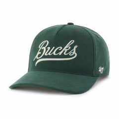 NBA Milwaukee Bucks '47 Golden Age Relaxed Corduroy Hitch Adjustable Hat