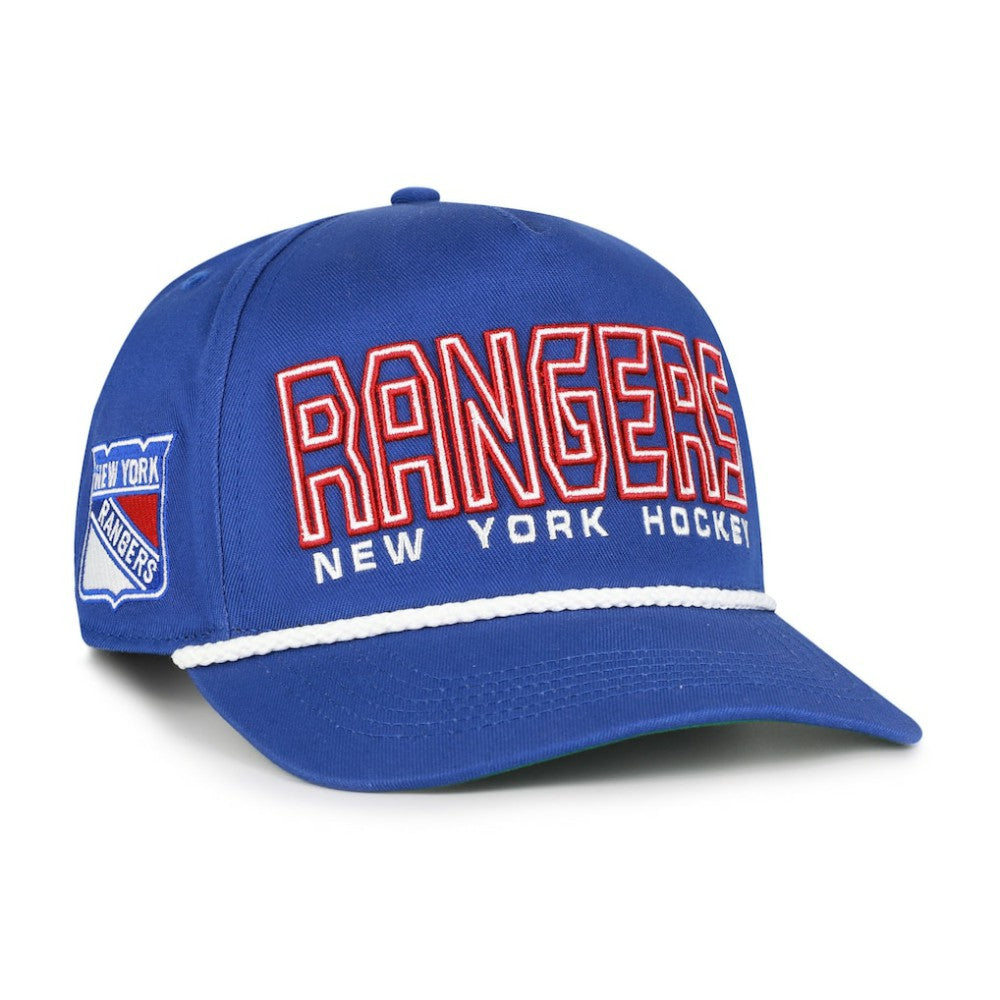 NHL Blue New York Rangers '47 Byline Hitch Adjustable Hat