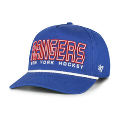 NHL Blue New York Rangers '47 Byline Hitch Adjustable Hat