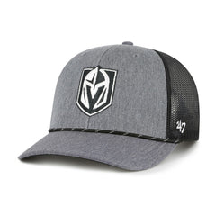 NHL Gray Vegas Golden Knights '47 Carbon Rope Trucker Adjustable Hat