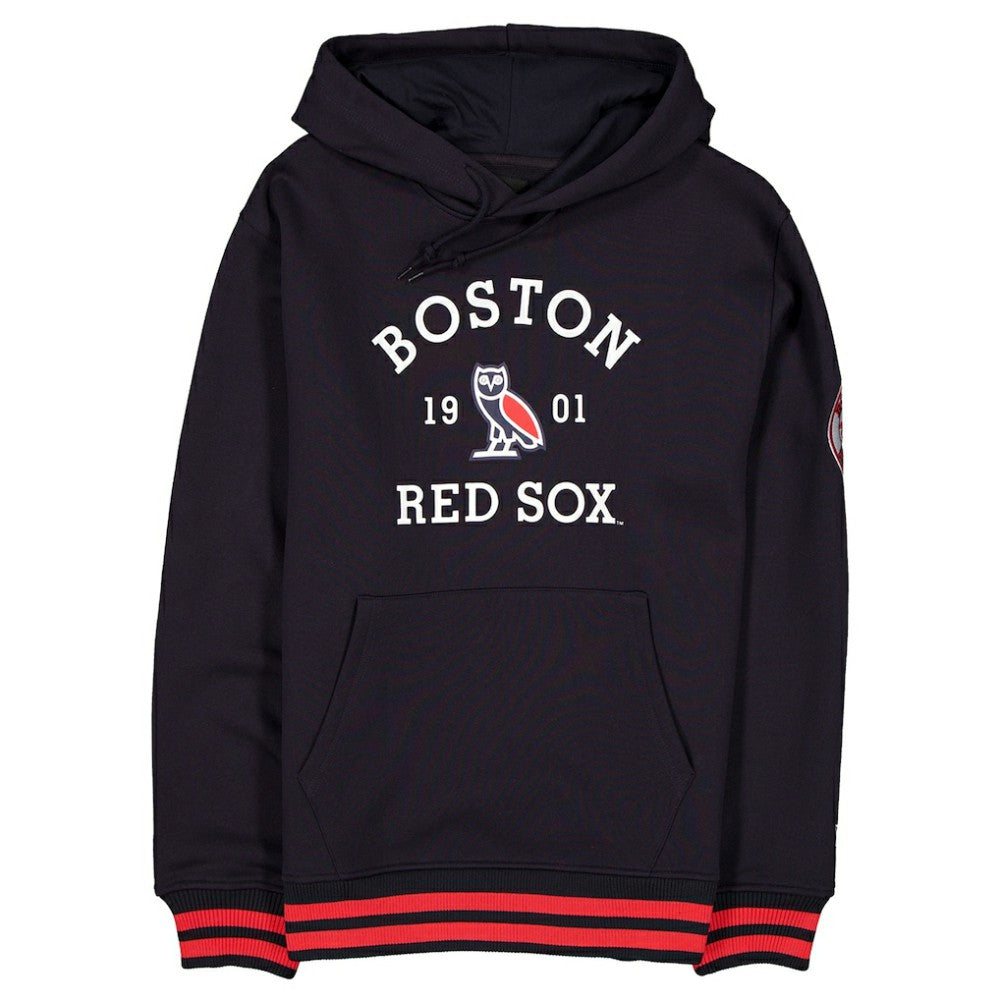 MLB Boston Red Sox OVO x New Era Heavyweight Fleece Hoodie