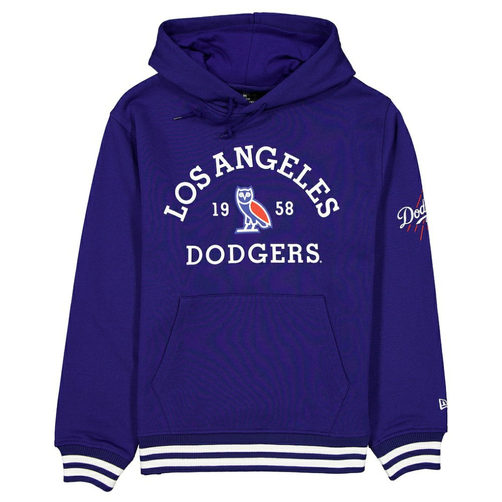 MLB Los Angeles Dodgers OVO x New Era Heavyweight Fleece Hoodie