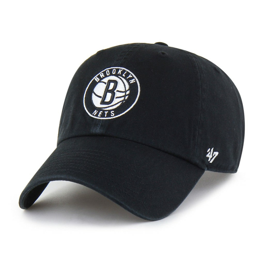 NBA Brooklyn Nets '47 Core Logo Clean Up Adjustable Hat