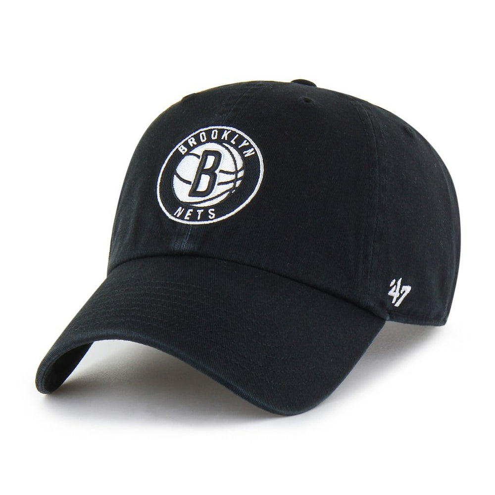 NBA Brooklyn Nets '47 Core Logo Clean Up Adjustable Hat