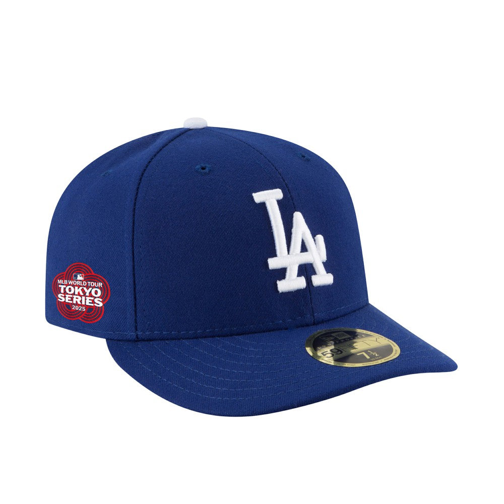 MLB Los Angeles Dodgers New Era 2025 MLB World Tour: Tokyo Series Side Patch Low Profile 59FIFTY Fitted Hat