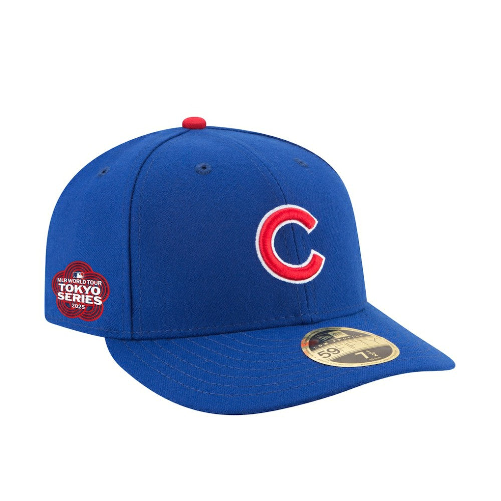 MLB Chicago Cubs New Era 2025 MLB World Tour: Tokyo Series Side Patch Low Profile 59FIFTY Fitted Hat