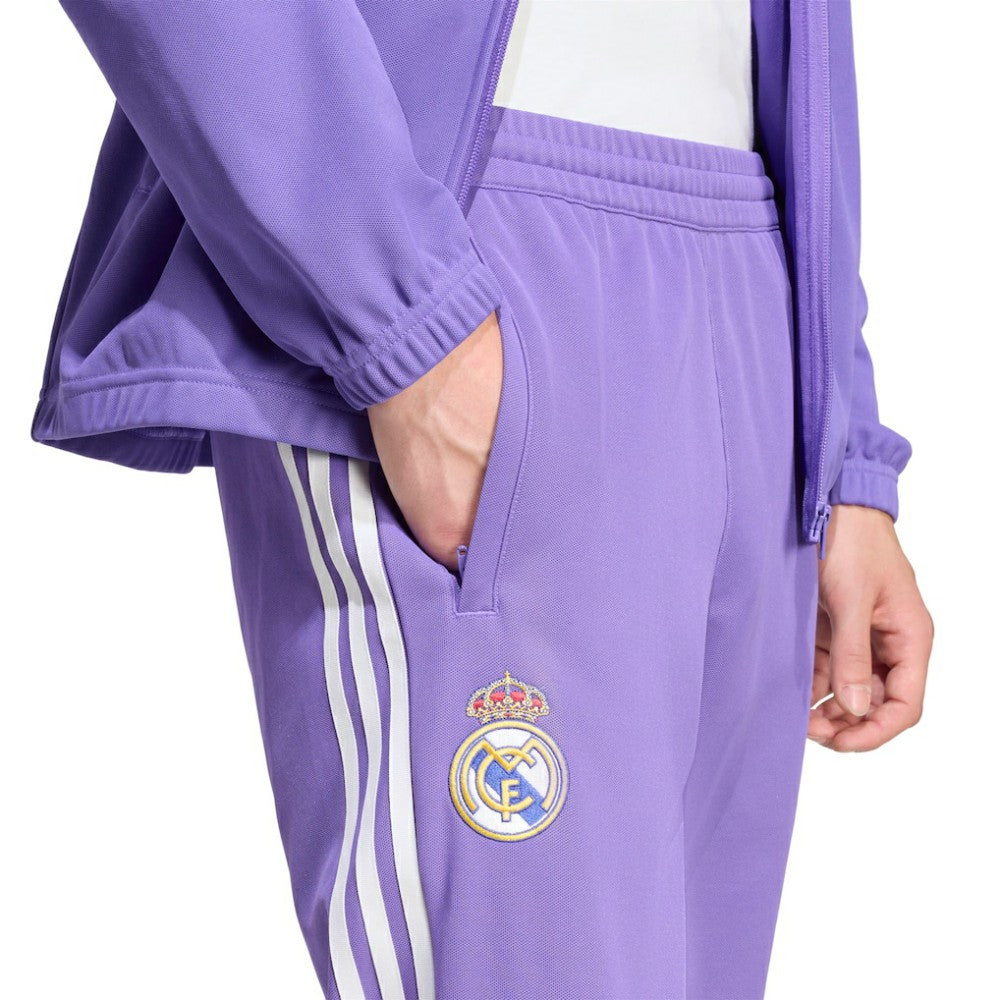 Real Madrid Lifestyler Track Pants - Adidas Purple